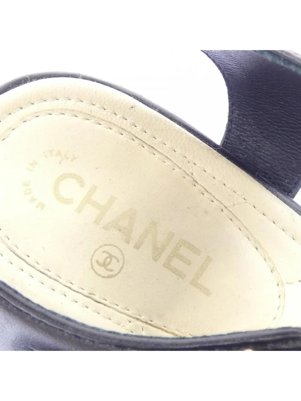 Chanel Sandals Black